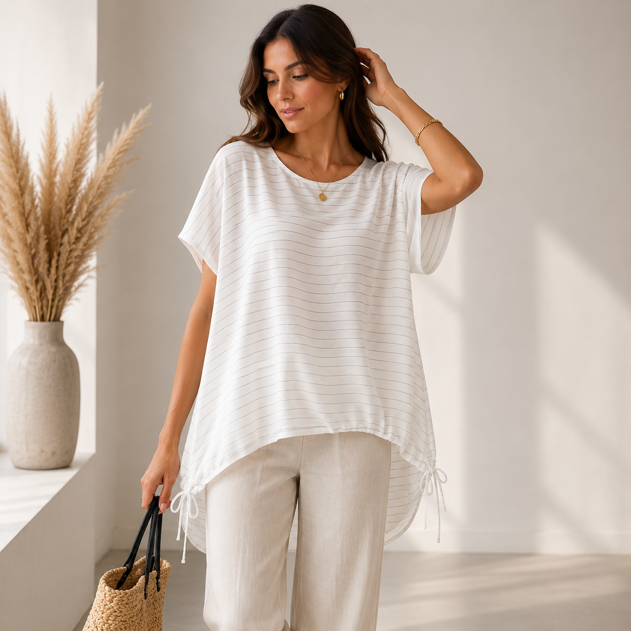 Palaidinė/Tunika - WendyTrendy dryžuota
